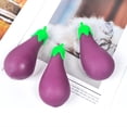 thumbnail image 2 of 3 juguetes para apretar con forma de berenjena, para aliviar la ansiedad, divertidos y divertidos., 2 of 7