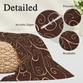 thumbnail image 6 of Brown Plants Throw Pillow Cover, Pillowcase Protectors with Zipper, Breathable Decorative Lumbar Pillow Case Cover, Farmhouse Rustic Farm Leaves Branches Pillow Shams for Couch Sofa 12x20Inch, 6 of 8