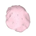 thumbnail image 4 of YFYANG Femmes Double Imperméable Douche Cap, Rose Simple Motif de Fleurs Cheveux Réutilisables Cap pour Tous les Styles de Cheveux et les Tailles de Tête, 4 of 6