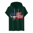 thumbnail image 1 of Styesk T-Shirts pour Hommes, Imprimé Décontracté, Mode, à Capuche, Manches Courtes, Sport, 1 of 7