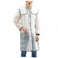 thumbnail image 4 of KALLORY 1Pack Long Black XXL Raincoat EVA Waterproof For Adults In Outdoor And Travel Scenarios, 4 of 8