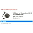 thumbnail image 2 of A/C Clutch Coil - Compatible with 2010 - 2013 Hyundai Tucson 2011 2012, 2 of 2