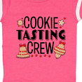 thumbnail image 4 of Inktastic Christmas Cookie Tasting Crew with Holiday Cookies Boys or Girls Baby Bodysuit, 4 of 5