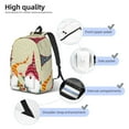 thumbnail image 4 of Yiaed Christmas Card With Gnomes Print Backpack, Premium Laptop Backpack, Travel Backpack for Women, Lightweight Backpacks, Comfortable Back Pack-Medium, 4 of 5
