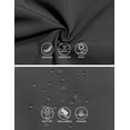 thumbnail image 6 of Little Donkey Andy Men’s Lightweight Breathable Hooded Windbreaker Golf Jacket Windproof UPF50+ for Running Travel Hiking Grey Size M, 6 of 6