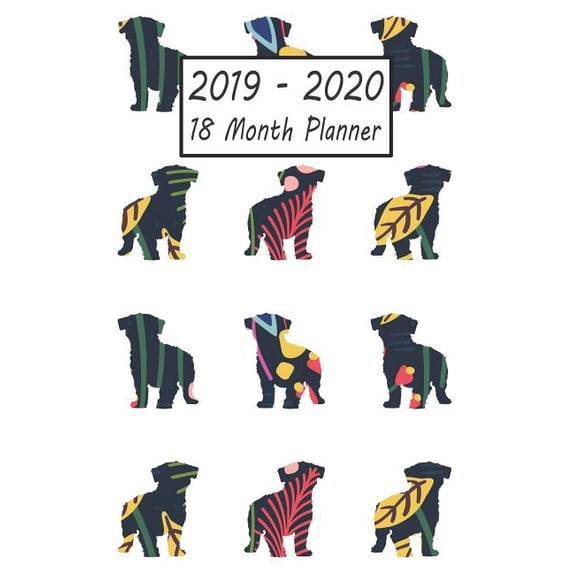 2019 - 2020 18 Month Planner: Maltese Dog Weekly and Monthly Planner July 2019 - December 2020: 18 Month Agenda - Calendar, Organizer, Notes, Goals Paperback