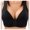 Black, variant on Tbopshirt Wirefree Bras Clearance,Lace Front Closure Bras,Women's Plus Size Bra,Casual Sexy Lace Front Button Shaping Cup Shoulder Strap Underwire Bra Extra-Elastic,Up to 50% Off Fashion