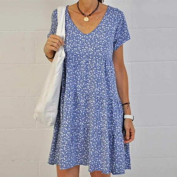 AXXD 80s Prom Dress For Women,A-line Strapless Elastic Band Dress Classic Letter Print Mid-Calf Short Sleeve Round-Neck Knee-High Dress,Club Dresses For Women