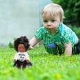 OYAMBE Baby Dolls Black 12 Inch Baby Soft Body Curls Realistic oyambe-baby-dolls-black-12-inch-baby-soft-body-curls-realistic