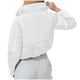 thumbnail image 4 of Chaquetas y abrigos casuales sin capucha de manga larga para mujer, abrigo con cremallera, chaqueta larga de invierno, abrigo corto de algodón con plumón para mujer, 4 of 7