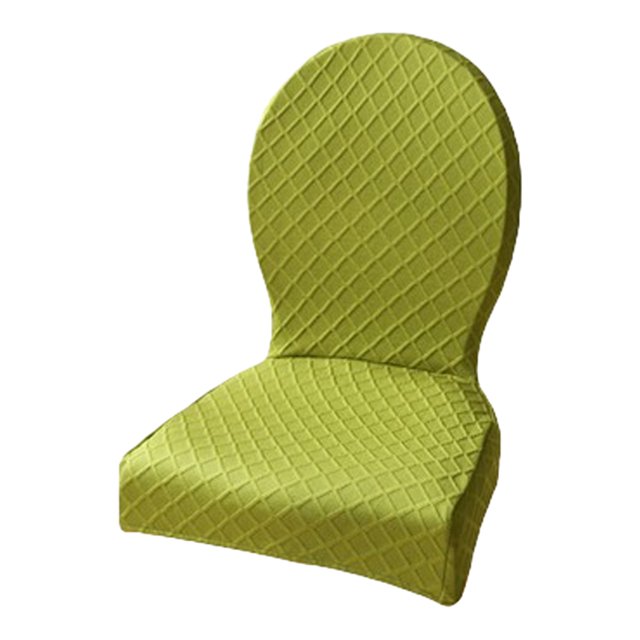Ounissouiy Funda para silla suave y cómoda, elegante para silla de comedor 80, fundas de excelente mano de obra para taburete Decoración del hogar verde