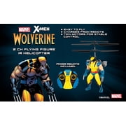 2 Marvel X-Men Wolverine Jetpack Flying IR Helicopter Figure