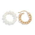 thumbnail image 2 of Exaggerated Big Round Bead Pearl Bracelet, 2 of 2
