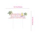 thumbnail image 3 of GOOHOCHY 1 set Hawaiian Feliz cumpleaños Banner de feliz cumpleaños Topper para fiesta en la playa, 3 of 8