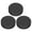 Black, variant on Shisuyan 3pcs Hockey Balls with Reusable Mesh Bag Set Ice Hockey Balls Rubber Street Hockey Puck Balls for Practicing Training Indoor and Outdoor