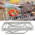 thumbnail image 4 of Camping Cooking Grate, Folding Campfire Grill High Bearing Capacity  For Outdoor Parties, 4 of 8