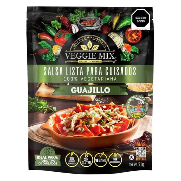 Salsa Veggie Mix guajillo 60 g