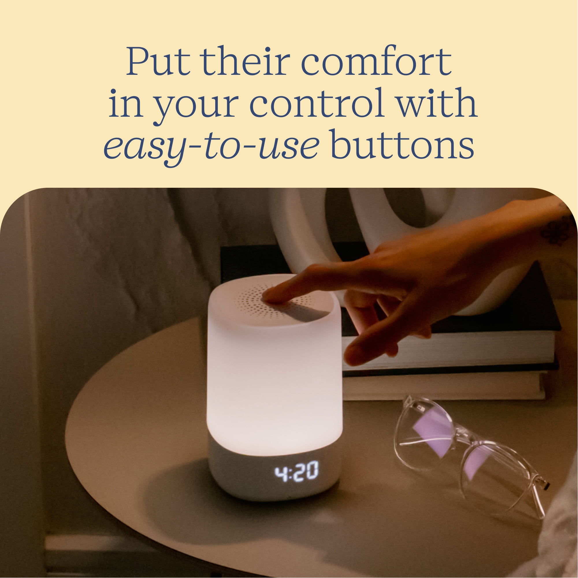 Nanit Sound Machine and Night Light