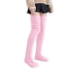 thumbnail image 2 of 1 par de medias de punto de Color sólido, calcetines altos Keen, calentadores de piernas para mujeres, zapatos, accesorios, medias bonitas de Prendas para la parte inferior del cuerpo Rosado, 2 of 6