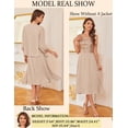 thumbnail image 3 of Vestido GRACE KARIN, funda de lentejuelas para mamá invitada a la boda, color champán S, 3 of 4