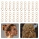 thumbnail image 4 of EeaseMX 20 piezas espiral Bobby Hair Screw Hair Clip Mini Clip para peinado DIY (oro rosa), 4 of 8