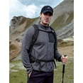 thumbnail image 2 of Pioneer Camp Men's Fleece Jackets Full Zip Lightweight Winter Warm with Zipper Pockets Athletic Camping Outwear Coat, 2 of 6