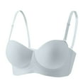 thumbnail image 2 of absanyy Womens Inclusive Size Convertible Bra - Strapless Multiway, Comfortable Stretchy Breathable - Light Blue, Size XL - Everyday & Occasion Lingerie, 2 of 7