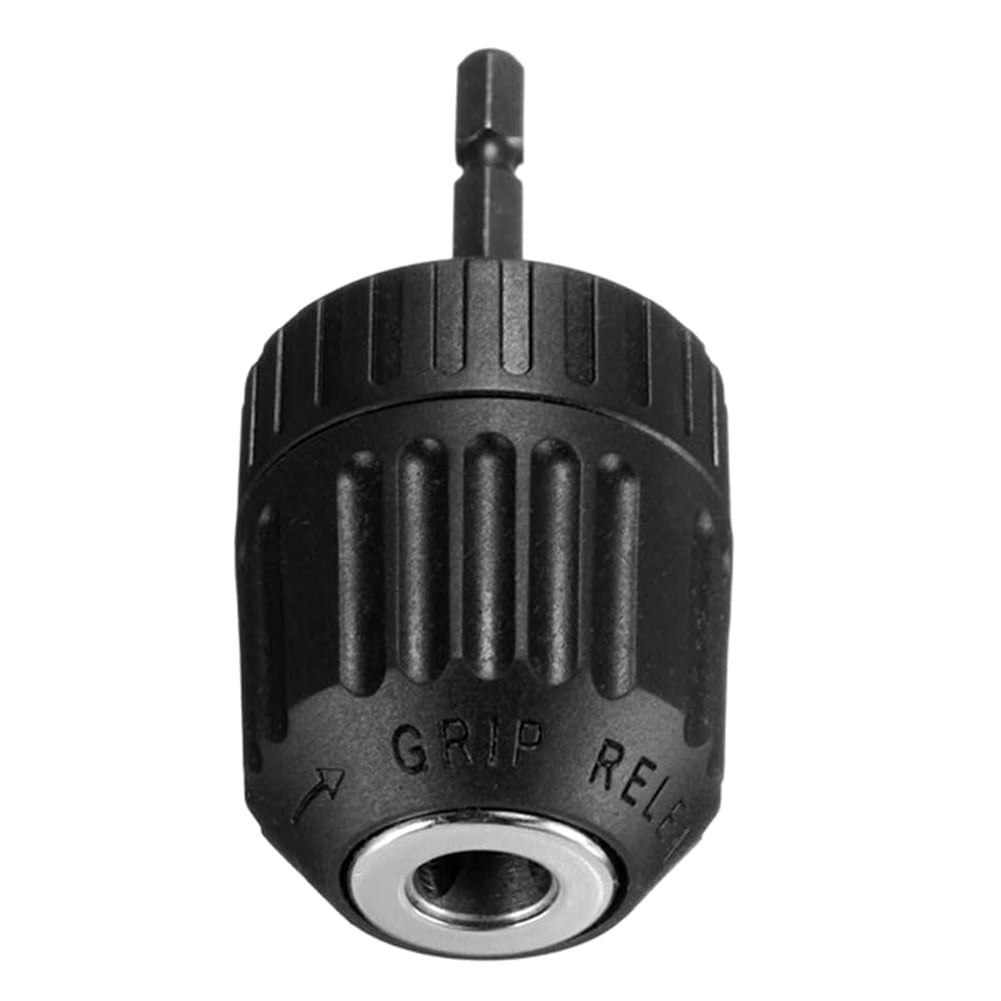CHUNSHENN 0.8-10mm 3//8 Inch 24UNF Keyless Drill Chuck Converter 1//4 Inch Hex Shank Keyless Chuck Driver Drill Chuck Cutting Tools