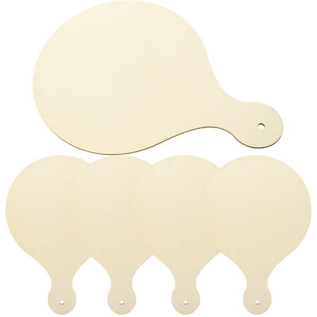 

FRCOLOR 5pcs Small Wood Cutting Board Wood Cheese Board Unfinished Cutting Board