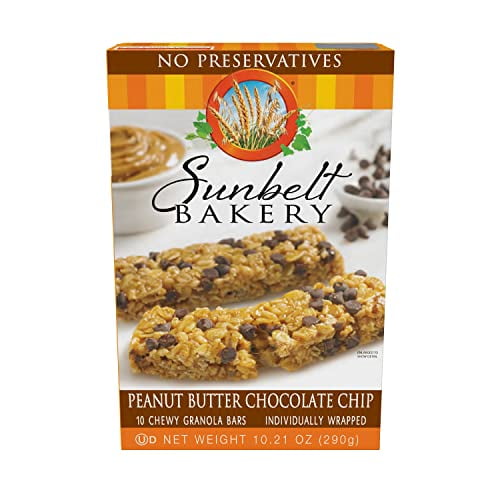 Sunbelt Bakery Peanut Butter Chocolate Chip Chewy Granola Bars, 1.1 OZ