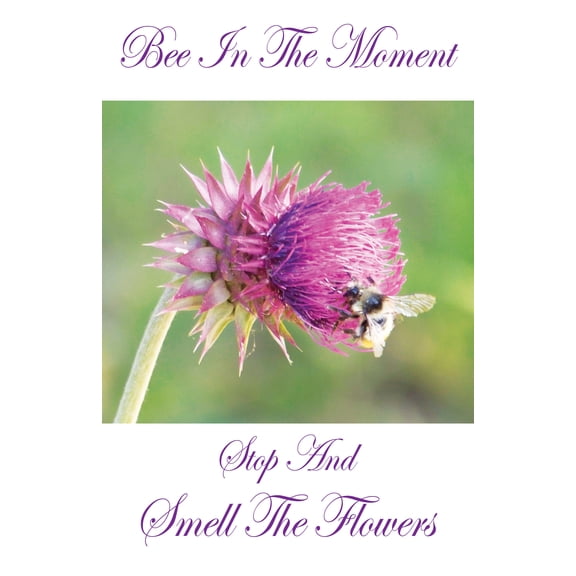 Bee In The Moment - Greeting Card