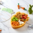 thumbnail image 5 of Cook With Color Orange Plastic Carrot Snack Box with 5 Compartments, 5 of 5