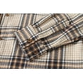 thumbnail image 4 of SSLR Flannel Shirts for Women Long Sleeve Button Down Shirts Plaid Lightweight Casual, 4 of 8