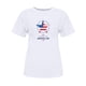 thumbnail image 4 of Fiudx Ofertas Flash Del Día Solo En Línea Camiseta Básica de Verano de Manga Corta Informal para Mujer, Blusa con Estampado Del Día de La Independencia, Cuello Redondo, 4 of 4