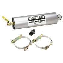 Moroso 23900 Accumulator, Mounting Brackets and Fitting, 3 Quart