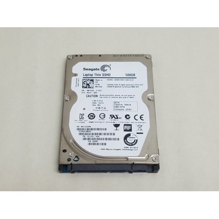 Refurbished Seagate Laptop Thin SSHD ST500LM000 500GB 2.5" SATA III Hybrid Hard Drive