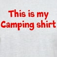 thumbnail image 3 of CafePress - This Is My Camping Shirt Funny Shir T Shirt - Men's Classic Graphic T-Shirt, 3 of 4