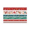 thumbnail image 3 of 6 uds cinta adhesiva decorativa Washi de Navidad pegatina para álbum de recortes Ndcxsfigh Libre de BPA, 3 of 5