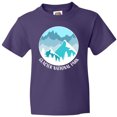 thumbnail image 3 of Inktastic Glacier National Park Blue Montana Youth T-Shirt, 3 of 5