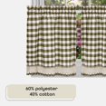 thumbnail image 3 of Juego de Cortinas ACHIM Cuadro Buffalo 147x61 cm Salvia Marfil, 3 of 6