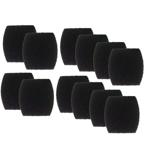 TropicAqua Charcoal Cat Litter Box Replacment Filter Compatible with Petmate Booda Clean Step Carbon Odor Filters (Pack of 10)