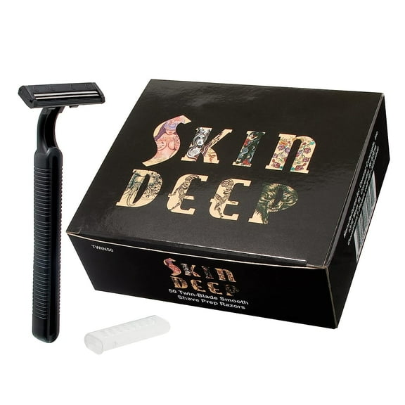 Skin Deep Twin Blade Disposable Razors (50 Count)