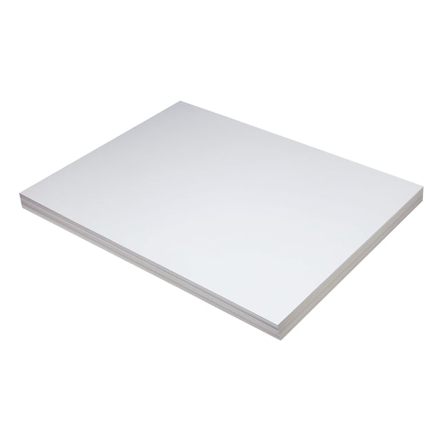 Tagboard Pacon Super Heavyweight, 11,5 unidades, 18 x 24 cm, color blanco, 100 hojas