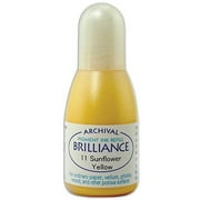 Tsukineko Brilliance Sunflower Yellow Ink Refill