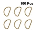 thumbnail image 2 of UPOUART 100 Pcs Anneaux en Métal Design Simple pour Amateurs d'Artisanat Couleur Dorée, 2 of 7