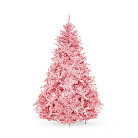 Best Choice Products 6ft Artificial Christmas Full Fir Tree Seasonal Holiday Decoration with 1477 Branch Tips, Foldable Stand,