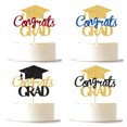 thumbnail image 6 of Pebbuoy Congratulations 2024 Graduation Cake Topper Graduation Season Birthday Cake Insert Congrats Grad Party Decor Supplies, 6 of 7