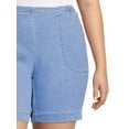 thumbnail image 5 of JMS Just My Size by Hanes Women's Plus Size Pull On Shorts with Pockets, Single and 2-Pack, 9” Inseam, Sizes 0X-4X, 5 of 6