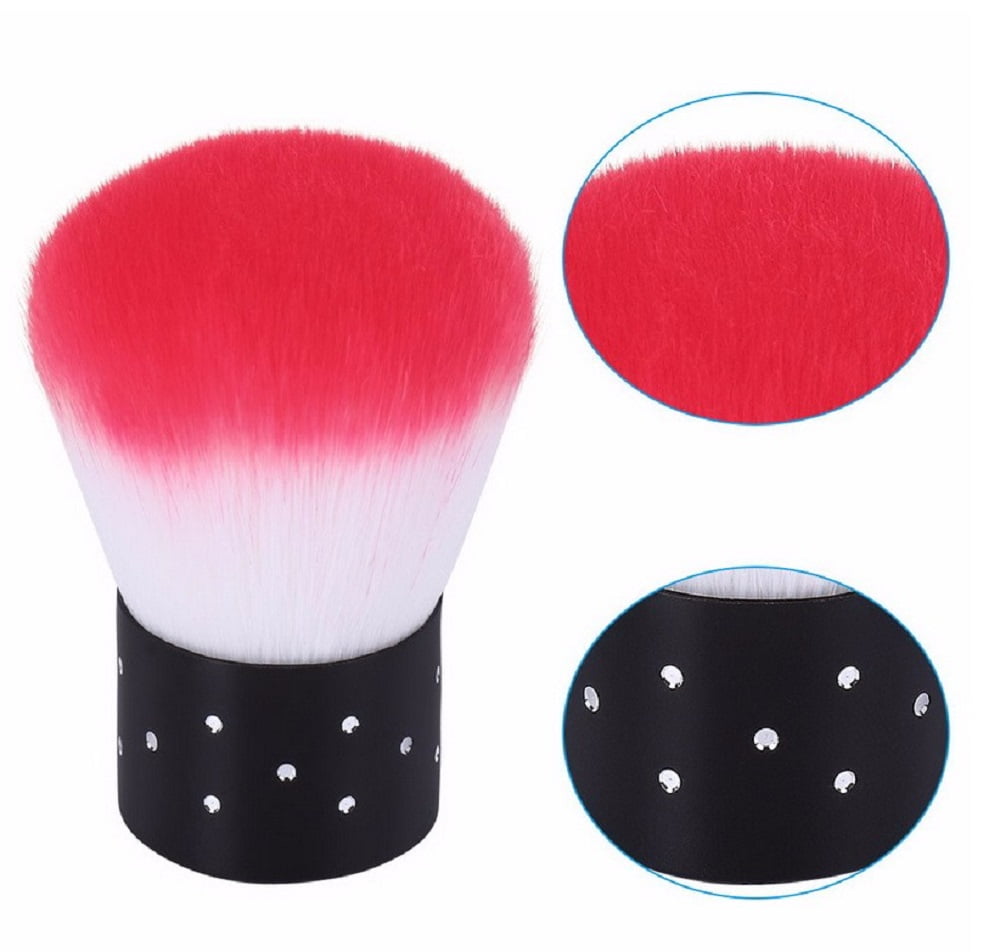 Nail Art Dust Brush, Nail Powder Cleaner Brushes Nails Polish Remover