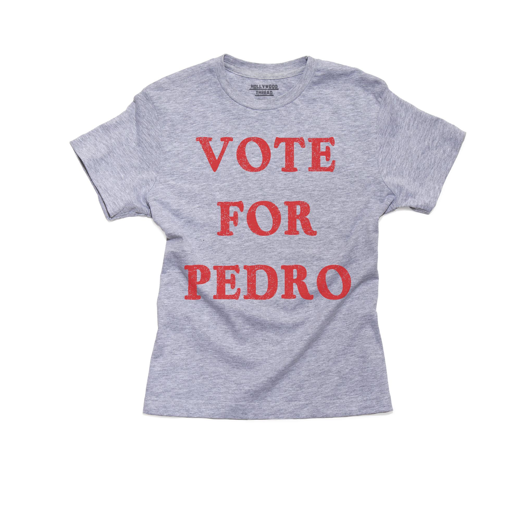 Lenajty Vote For Pedro Man/'s Crew Neck Long Sleeve T Shirt Graphic Cloths